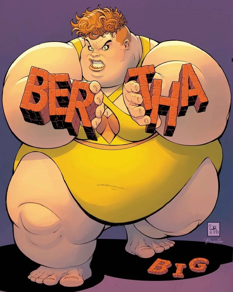 Big Bertha comic character