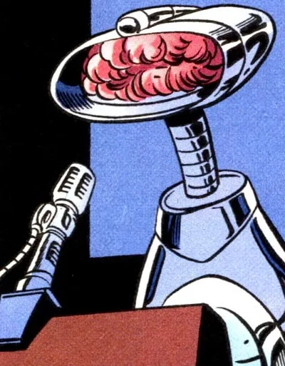 Big Brain comic character