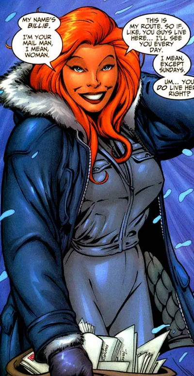 Billie Lumpkin comic character