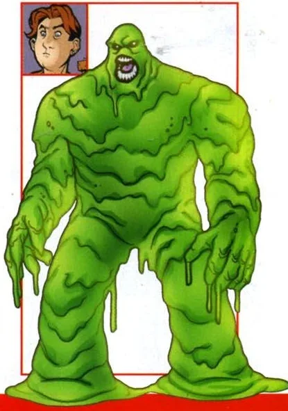 Biohazard comic character