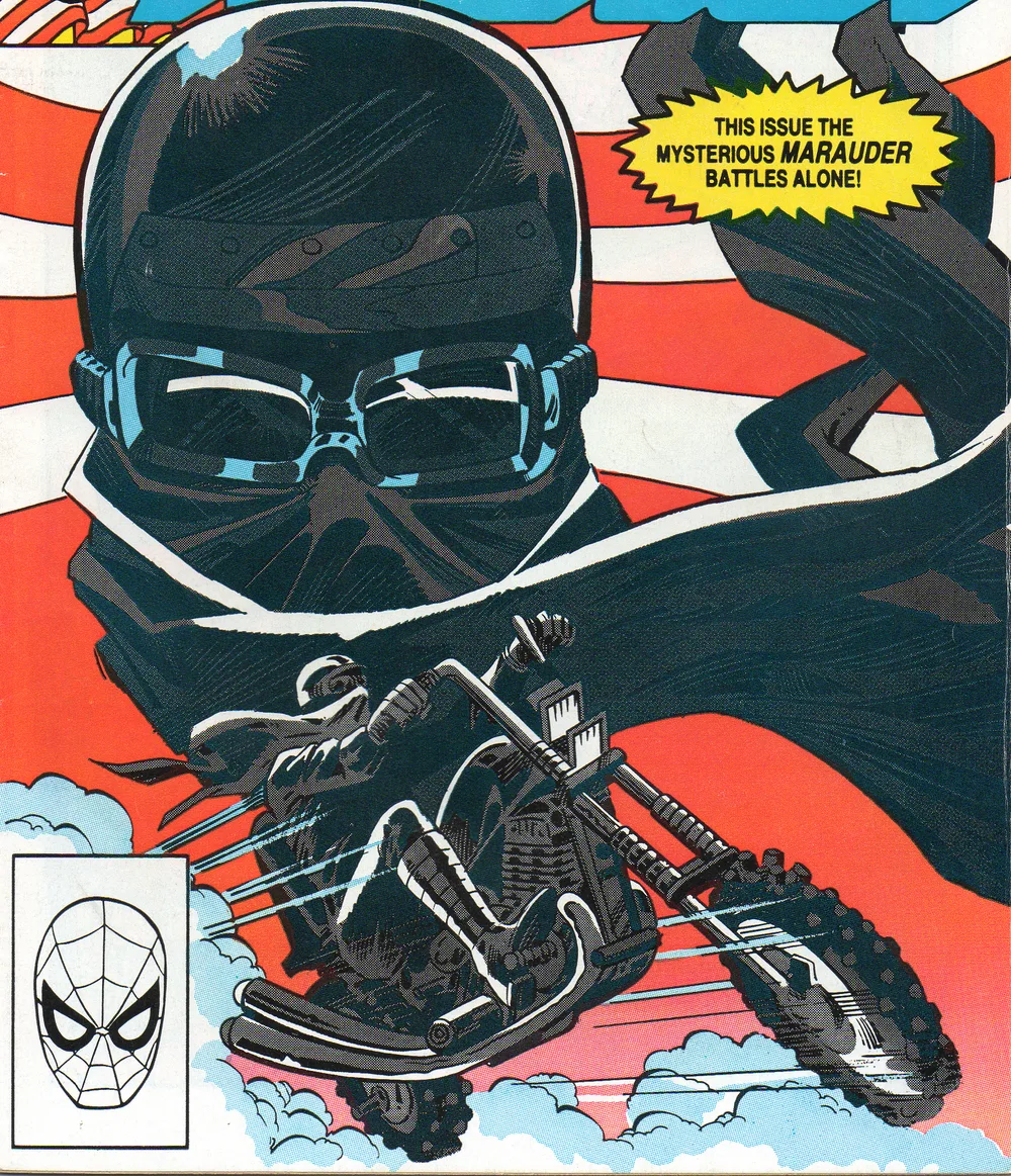 Black Marauder comic character