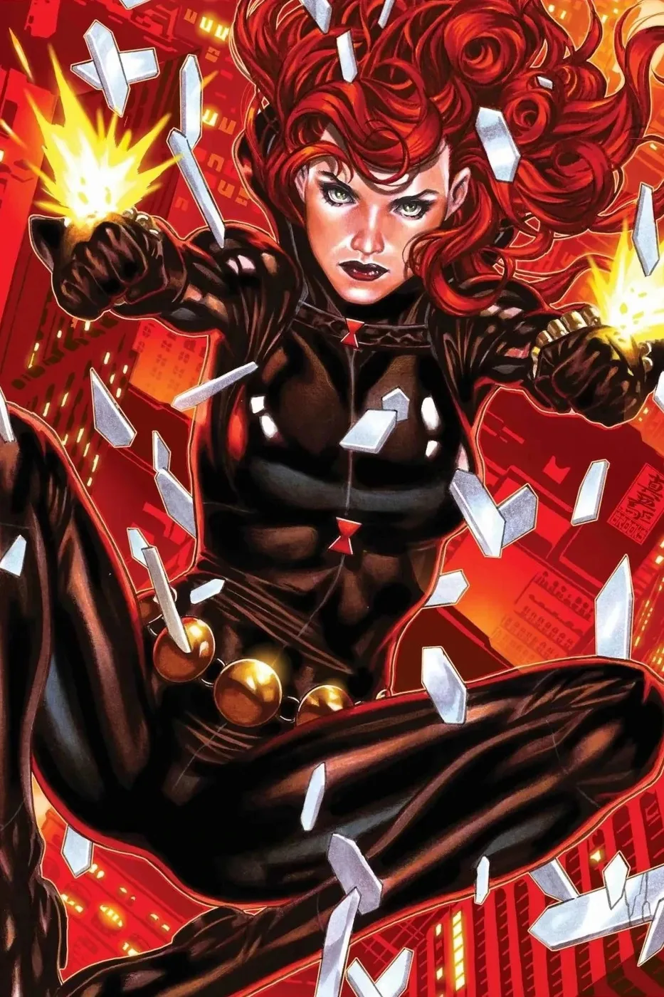 Black Widow comic character
