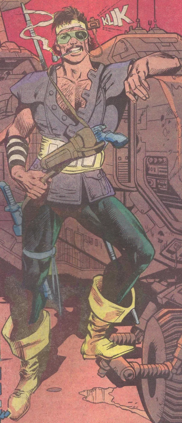 Blackjak comic character