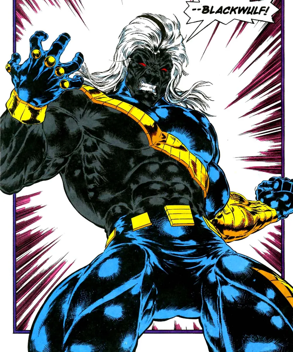 Blackwulf comic character