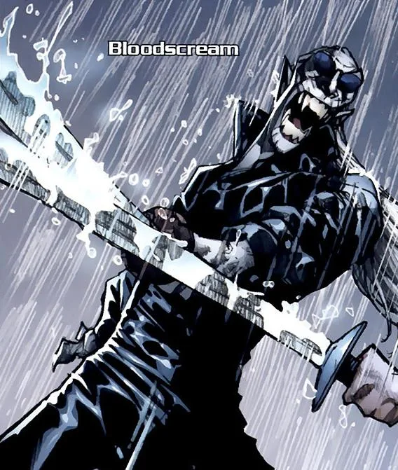 Bloodscream comic character