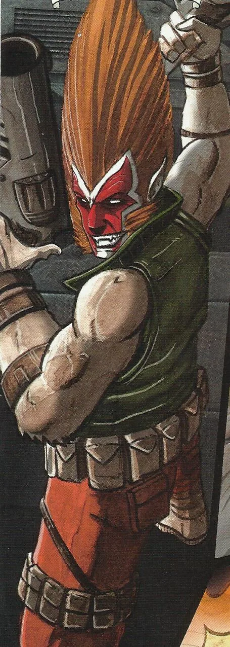 Bloodwulf comic character