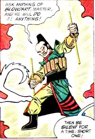 Blowdart comic character