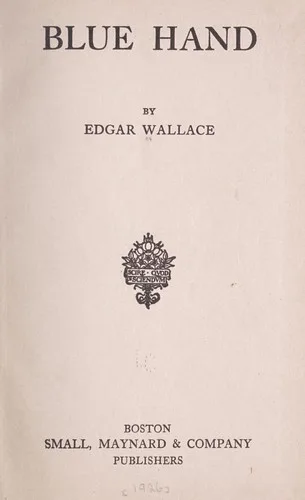 Blue Hand book cover