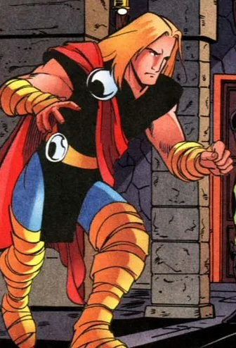 Bravado comic character