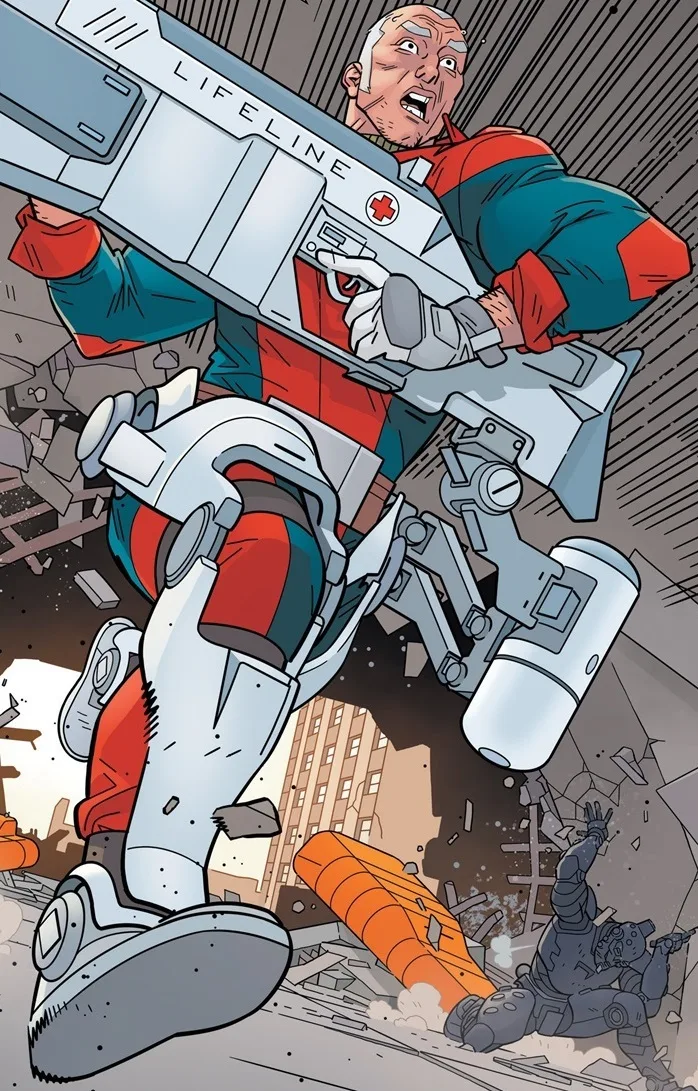 Brit comic character