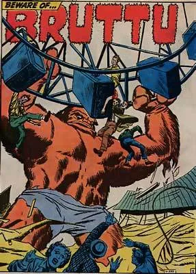 Bruttu comic character