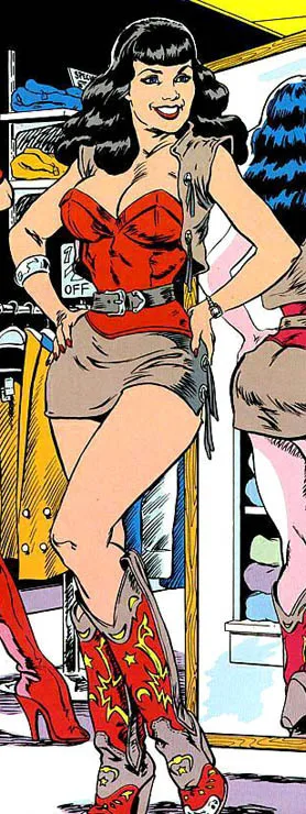 Buckaroo Betty comic character