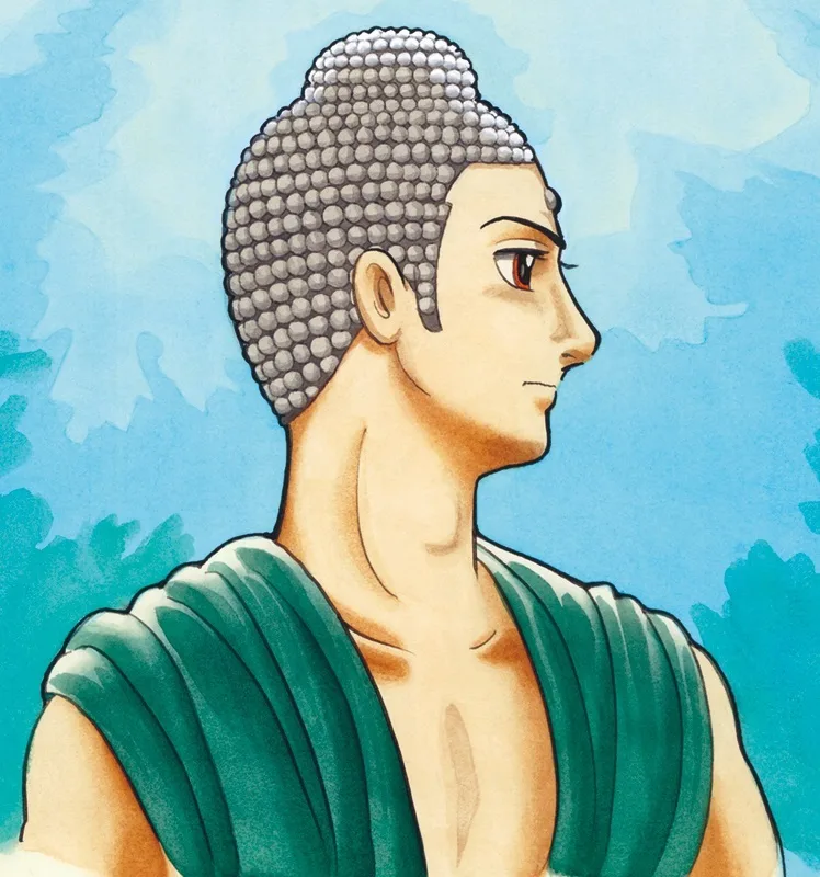 Buddha comic character