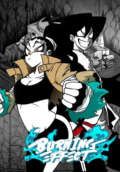 Burning Effect manga artwork