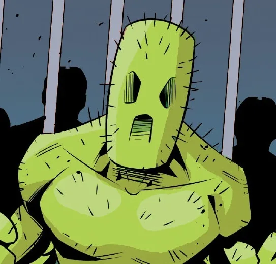 Cactus comic character