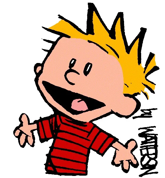 Calvin comic character