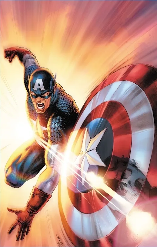 Captain America comic character