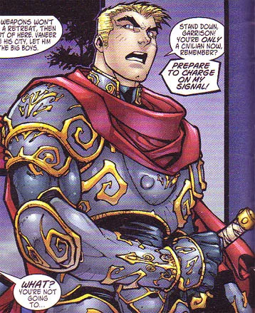 Captain Clavius comic character