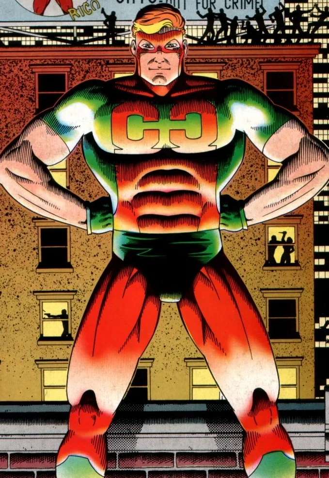 Captain Crusader comic character