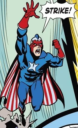 Captain Flag comic character