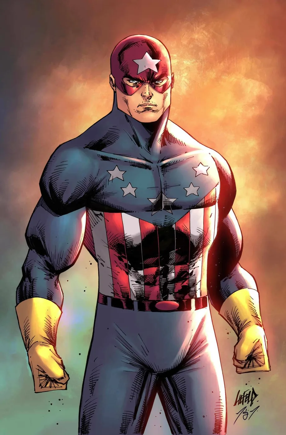 Captain Freedom comic character