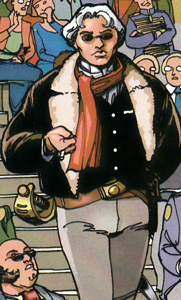 Captain Luther Emmanuel comic character