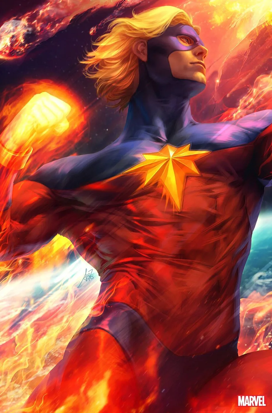 Captain Marvel comic character