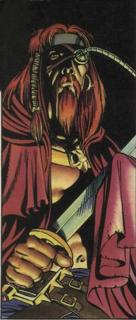 Captain Red comic character
