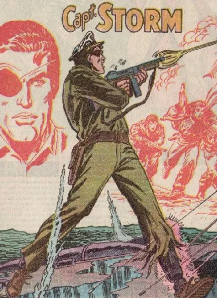 Captain Storm comic character