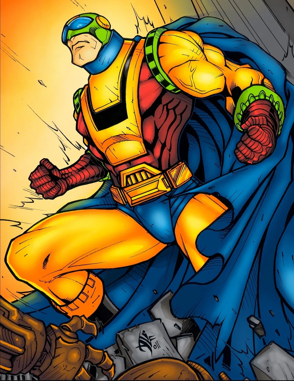 Captain Ultra comic character