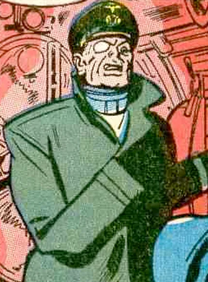 Captain Zahl comic character