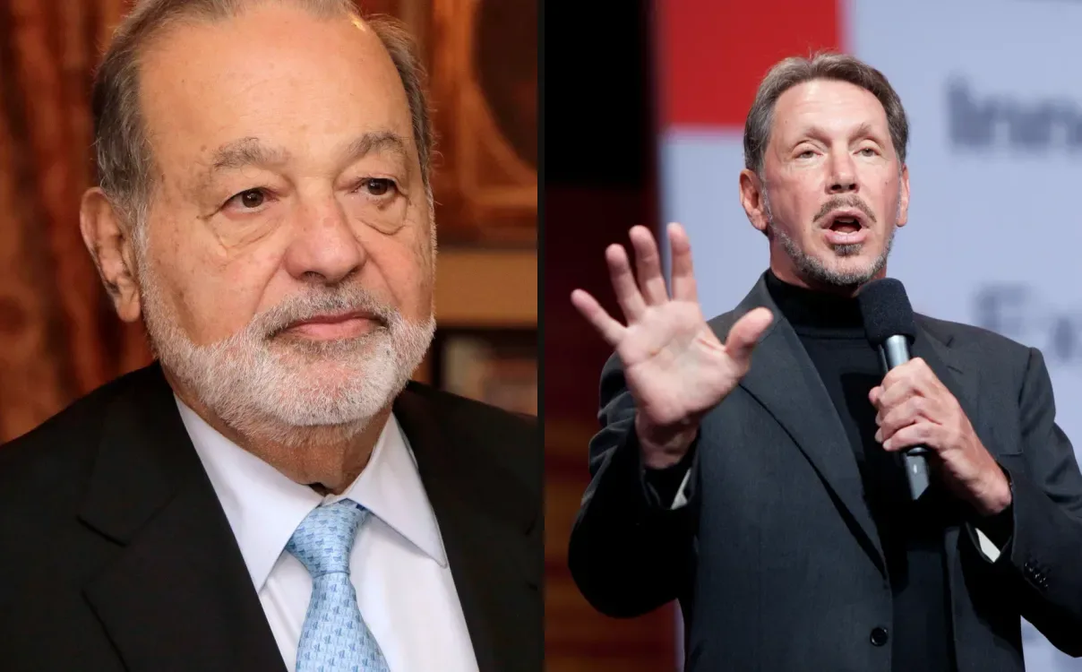 Carlos Slim vs Larry Ellison net worth