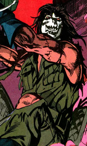 Chainsaw comic character