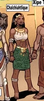 Chalchiuhtlique comic character