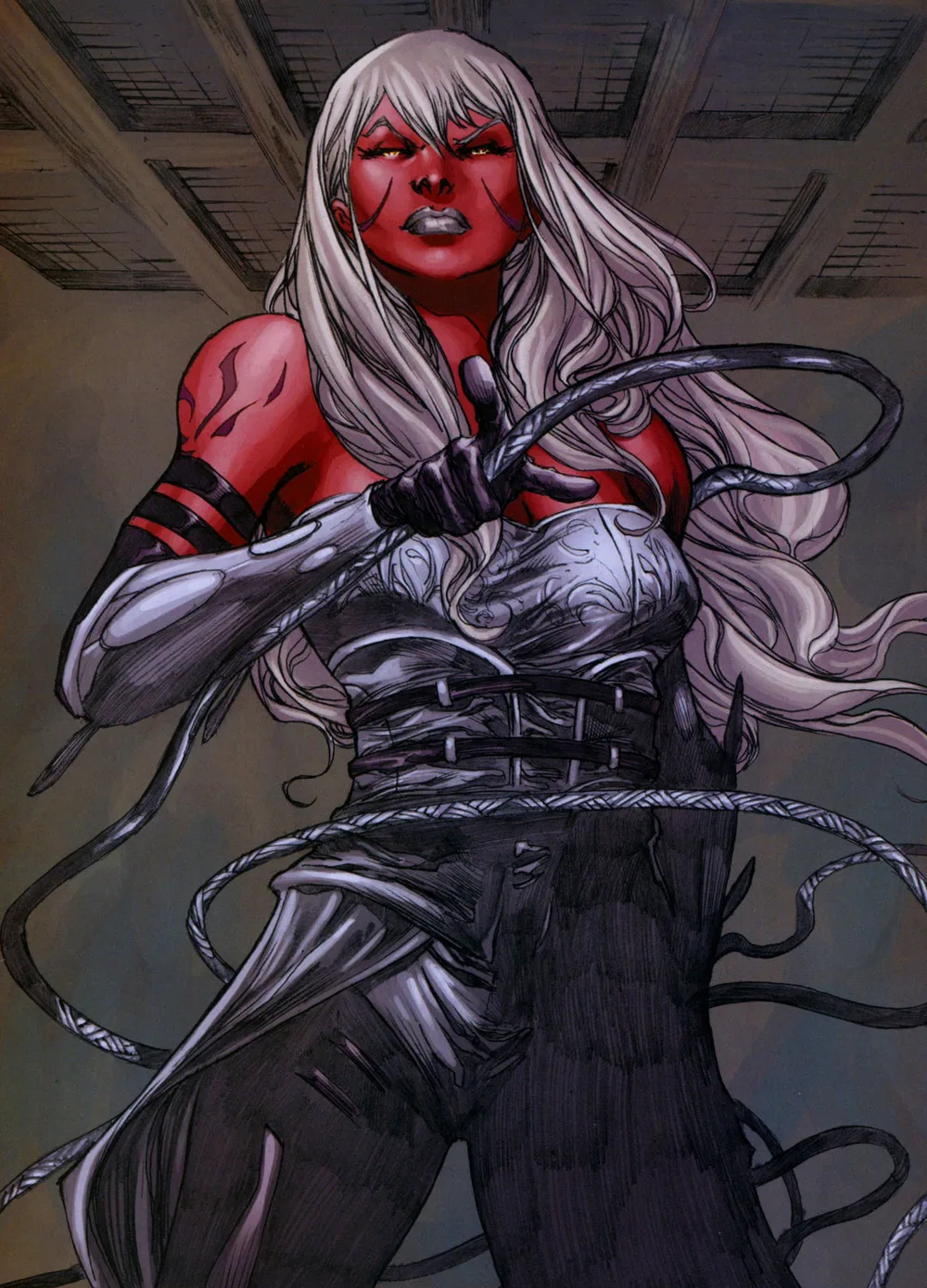 Chantique comic character