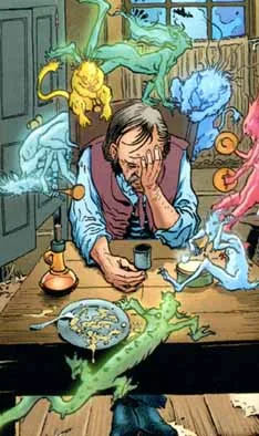 Charlton Sennet comic character