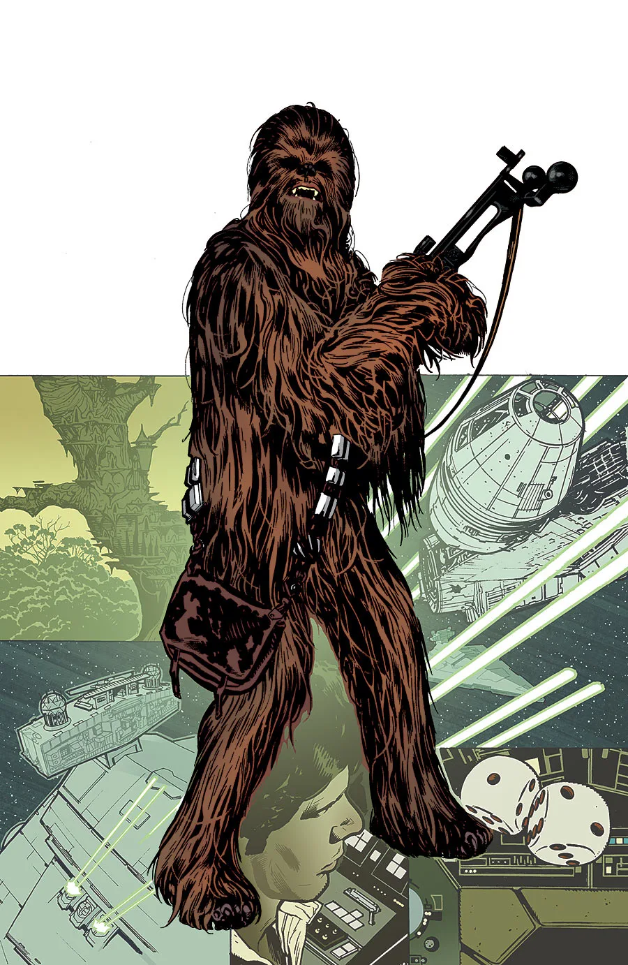 Chewbacca comic character
