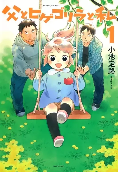 Chichi to Hige-Gorilla to Watashi manga artwork