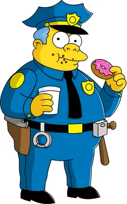 Chief Wiggum comic character
