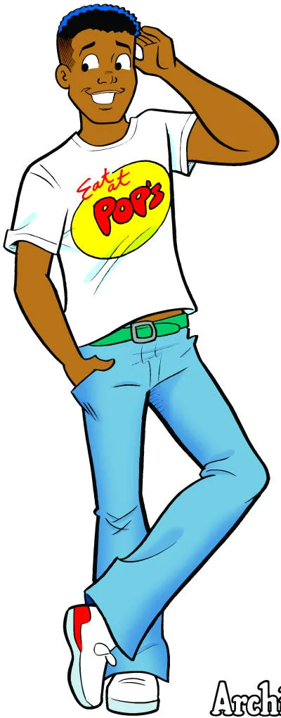 Chuck Clayton comic character