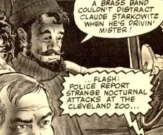 Claude Starkowitz comic character