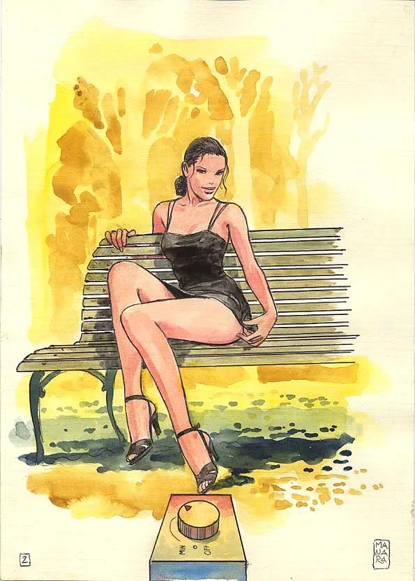Claudia Cristiani comic character