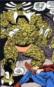 Clawster comic character
