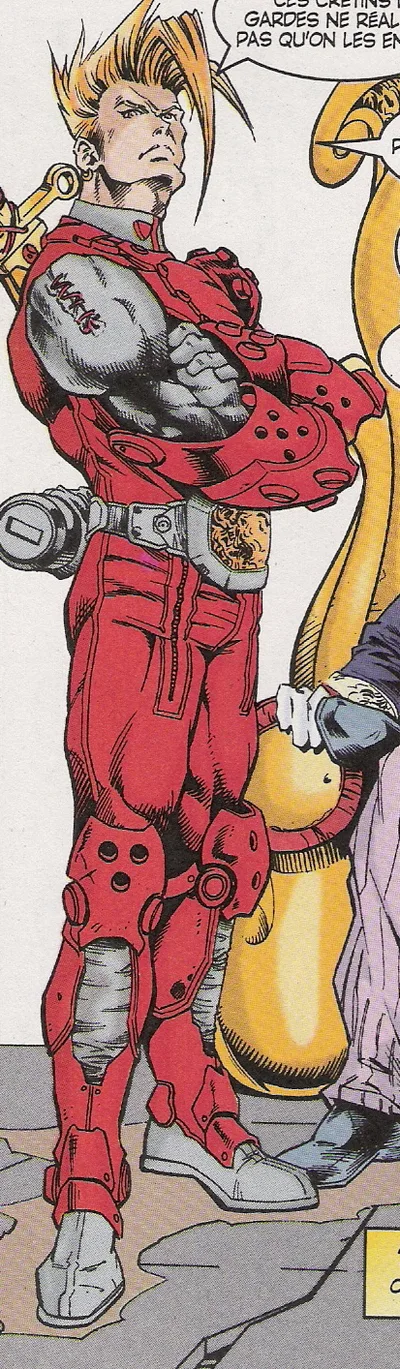 Clear-Cut comic character