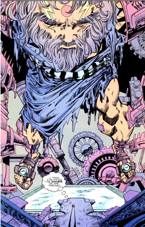 Clockwerx comic character
