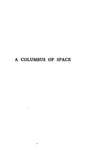 Columbus of Space book cover
