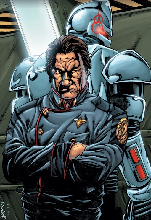Commander Adama comic character