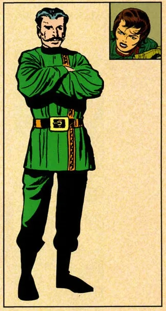 Comrade X comic character