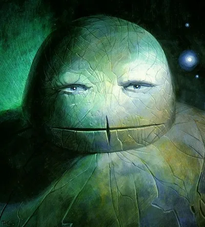 Concrete comic character