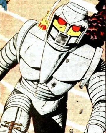 Construct comic character